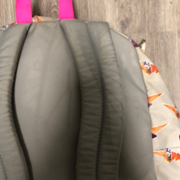 Jansport Rainbow Ice Cream Backpack Bookbag Student Bag Carry On Travel Novelty - Picture 13 of 13